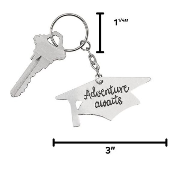 Graduation Key Ring - Picture 2 of 3
